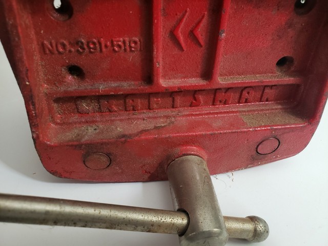 Vintage Craftsman Woodworking Vise 319-5191 eBay Vintage Craftsman Woodworking Vise 319-5191 eBay