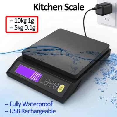 Kitchen Electronic Scale Whole Body Waterproof Baking Tea Herb Gram Scale - Image 1 of 4