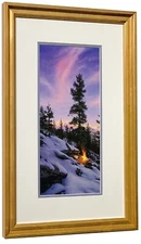 Stephen Lyman - Fire Dance - Matted & Framed From A Light in the wilderness