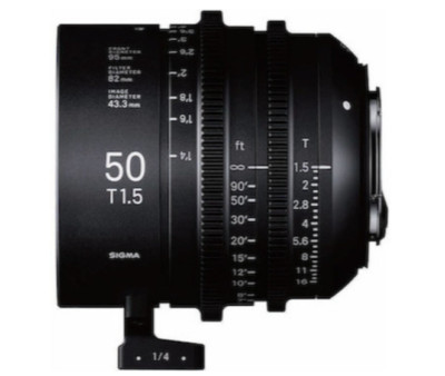 Sigma Cine 50mm T1.5 FF Prime (EF)  - Very Good Condition