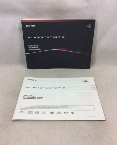 Leere Konsolenbox für Sony Playstation 3 60GB Modell CECHA01 mit Anleitungen - Bild 8 von 9