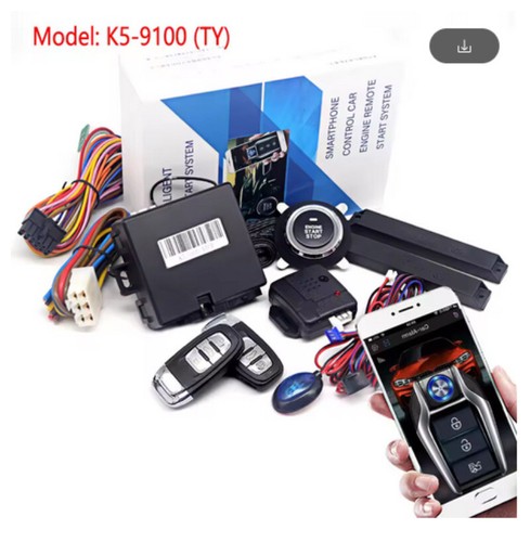 Nuevo lote de alarma de coche sistema de parada de arranque de coche control remoto motor arranque sin llave - Imagen 26 de 28