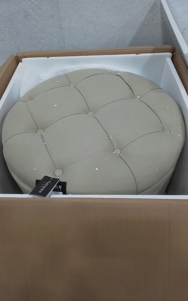 Safavieh TANISHA SHOE OTTOMAN, Reduced Price 2172752746 MCR1005A - Image 3 of 4