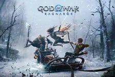 God of War Ragnarök Poster Wall Art Photo Prints 16x24, 20x30, 24x36"