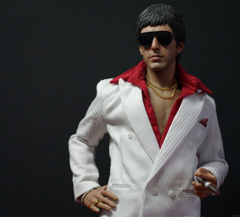 ENTERBAY SCARFACE フィギュア 未開封 Enterbay Scarface The War Version 1/6 ﻿Action Figure Model