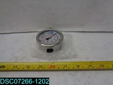 CARBO Instruments 2 1-2" Pressure Gauge, Stainless Steel Case