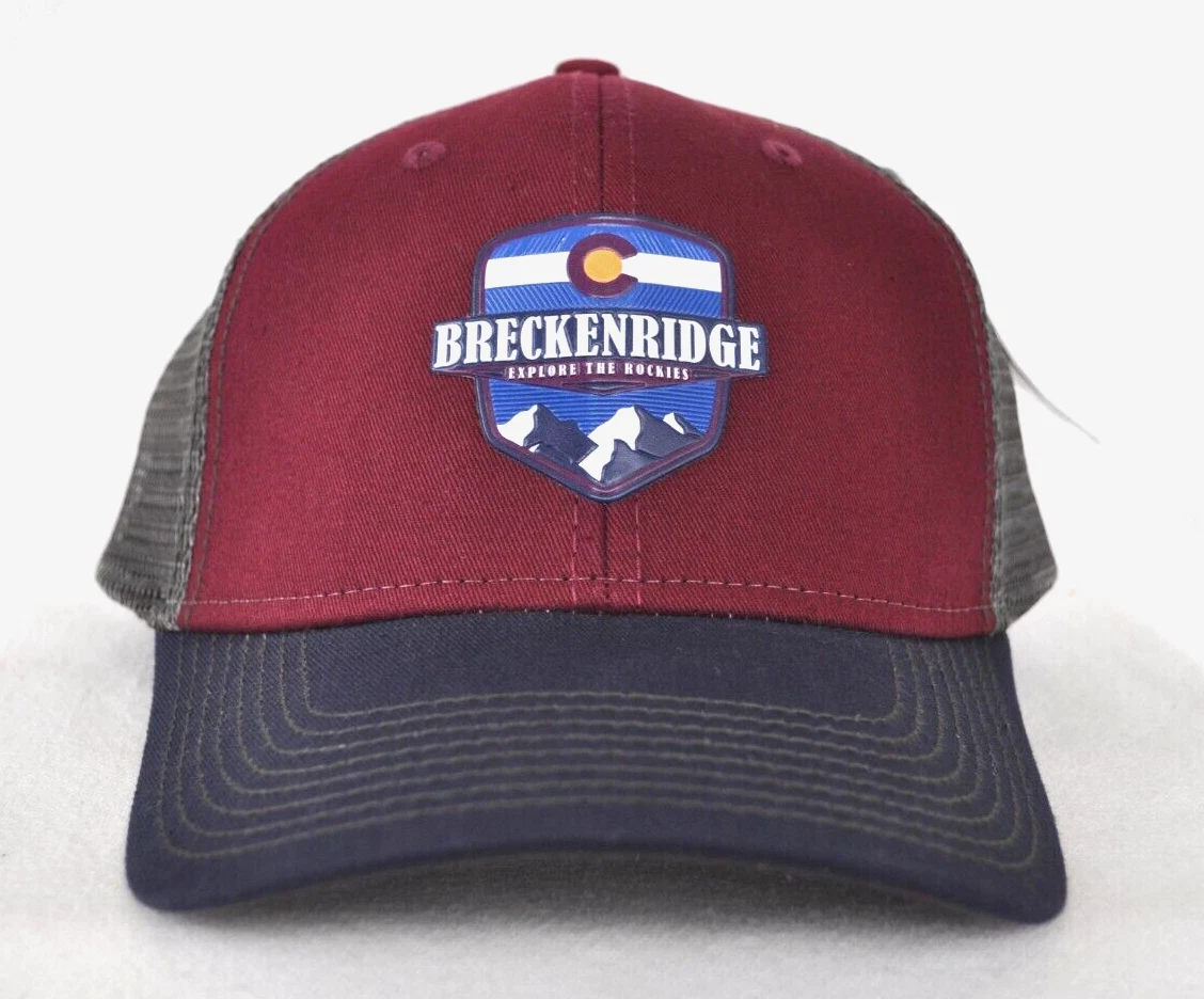 *BRECKENRIDGE COLORADO* Skiing Snowboarding Trucker Ball cap hat *OURAY 50004*
Opens in a new window