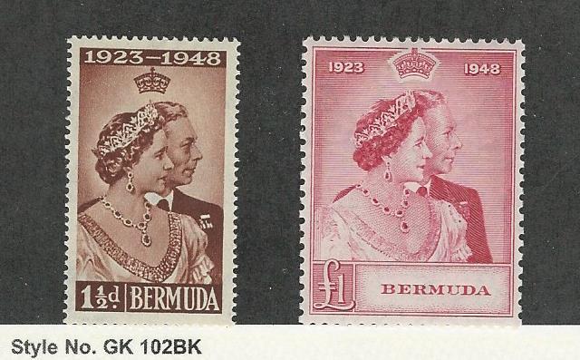 【AAKE】DOT (★) BERMUDA PT Bermuda, Postage Stamp, #133-134 Mint Hinged, 1948, JFZ | eBay