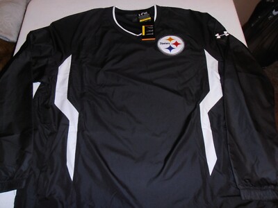 New w/tags PITTSBURGH STEELERS Embroidered Wind Jacket by Under - Main Image