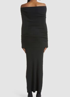 knee length dresses for ladies Balenciaga Sequin Jersey Knit Maxi Dress