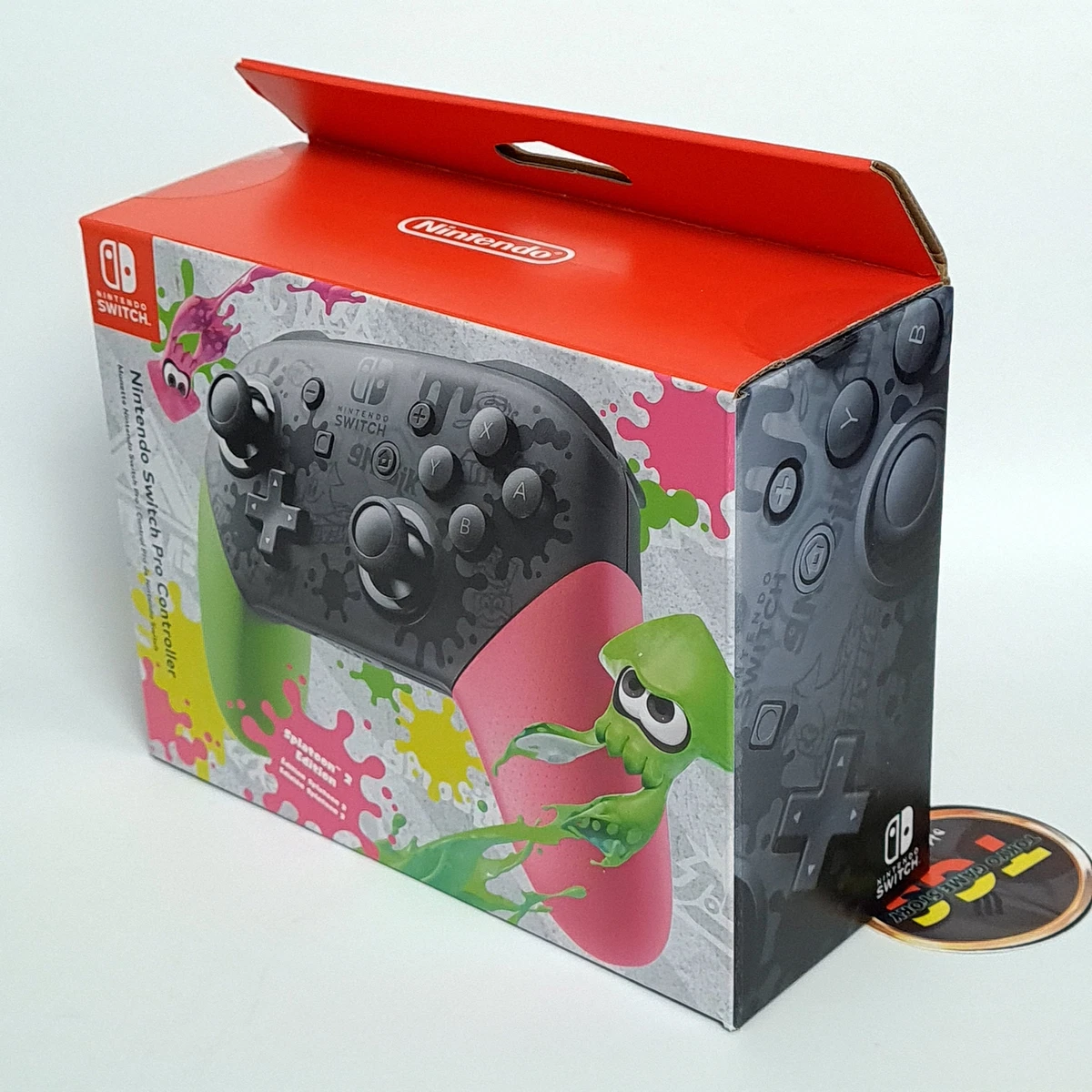 Controller-Manette Pro SPLATOON 2 NINTENDO Official Switch USA Brand New | eBay
