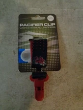 University of South Carolina Gamecocks Pacifier Clip Licensed Brand New ##