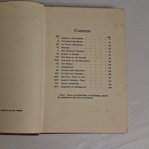 Seven in Switzerland Mabel Esther Allan HC Vintage Fiction Book Illustrated - Picture 5 of 15
