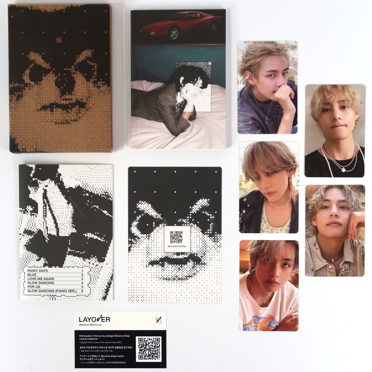 BTS - Layover Weverse Albums Ver. Minirecord Full Set | eBay