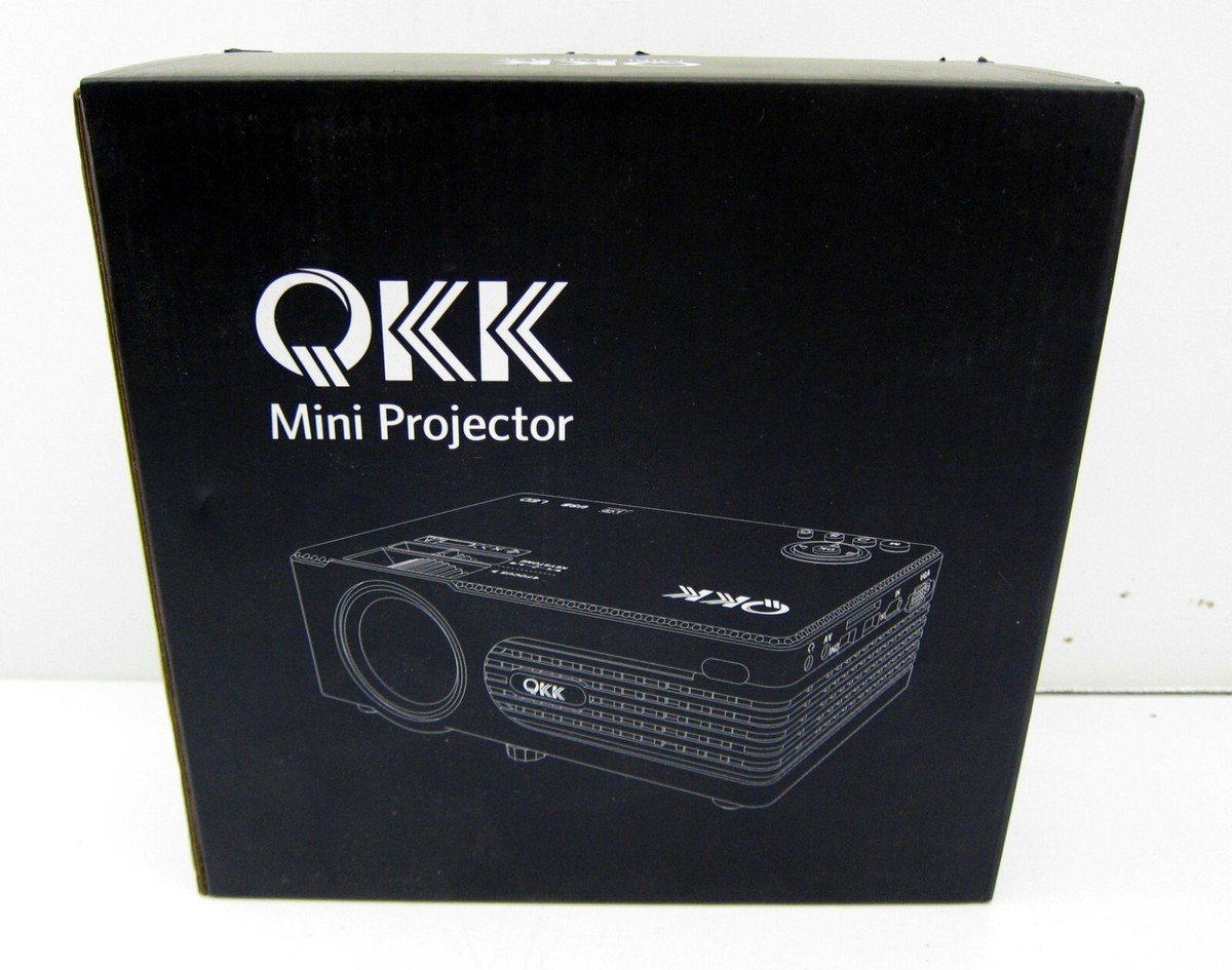 qkk プロジェクター NEW QKK Mini Projector 3500 Lumens LCD Home Theater Presentation