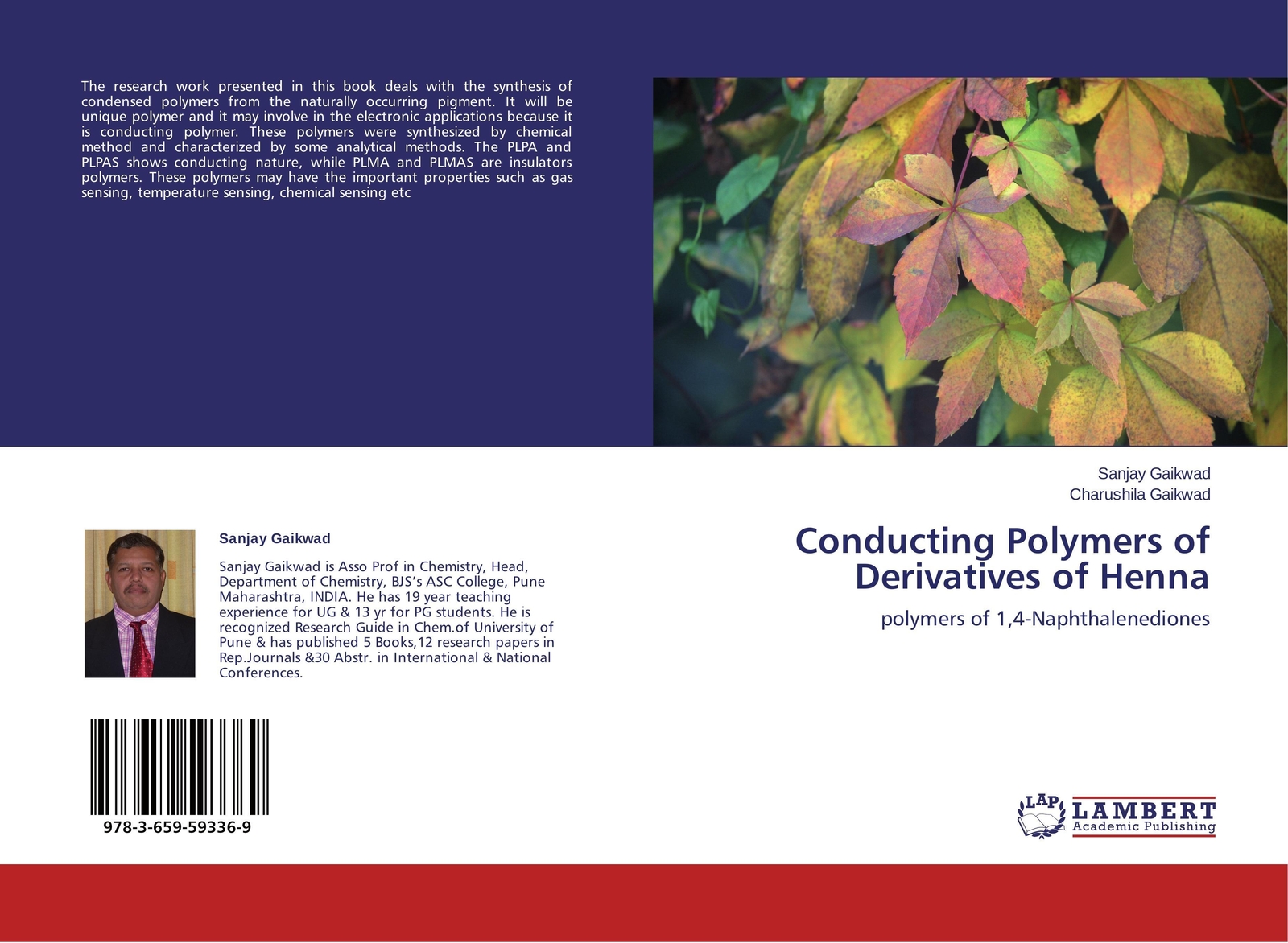 Thumbnail - Conducting Polymers Of Derivatives Of Henna Polymers Of
