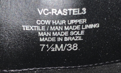 Bottines Vince Camuto Rastel - Talon 2" Imprimé Léopard Poil De Veau - Pointure US 8.5