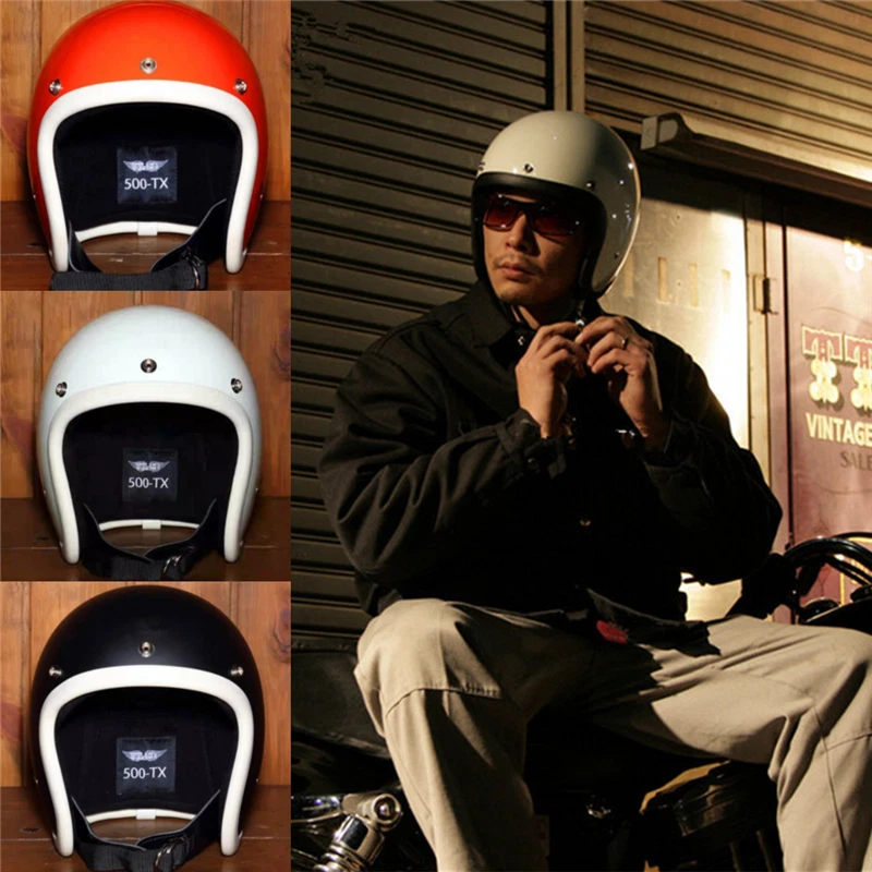 T500TX T&CO 3/4 Helmet Japan New Style Motorcycle Helmet with