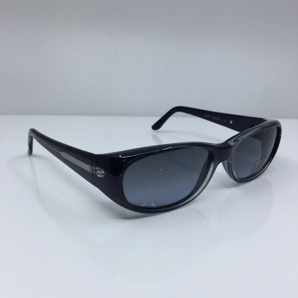 全新 复古 Fendi FS 217 太阳镜 Mod. FS 217 闪亮蓝色 56-17 毫米意大利制造 — 第 4/4 张图片