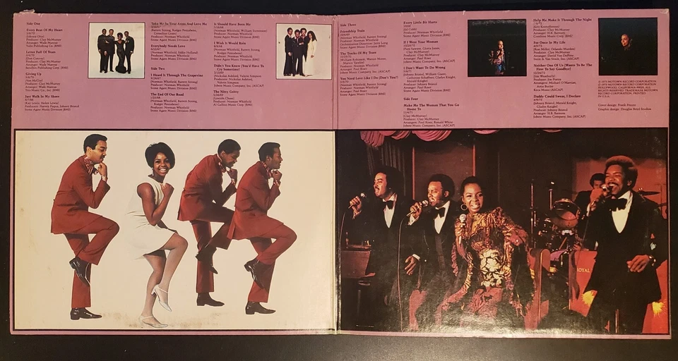 Gladys Knight and the Pips "Anthology" Vinyl Record 2xLP Foto 3 de 4