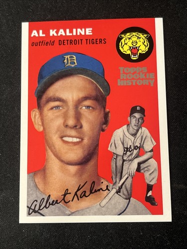 Al Kaline #201 2018 Topps Archives Rookie History card