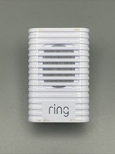 Ring Wi-Fi Chime Doorbell Outlet Plug-In, White, 1st Generation