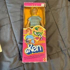 Mattel 1981 All Star Ken Doll #3553 with Barbell and Muscle Band Vintage
