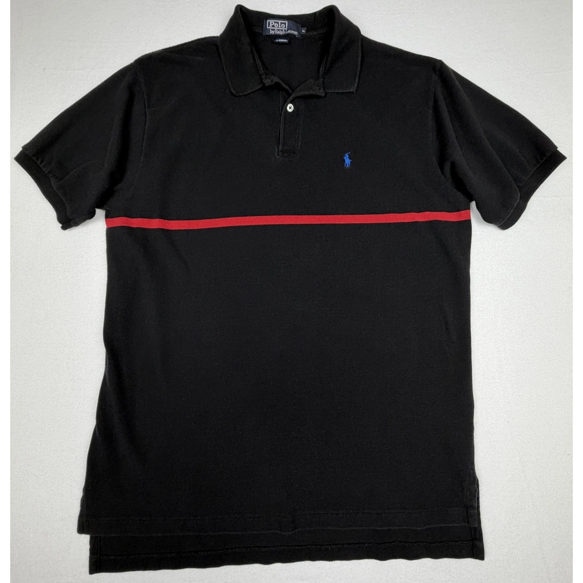 Polo Ralph Lauren Black Polos for Men for sale | eBay