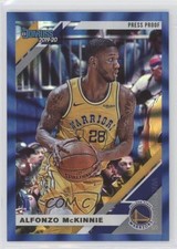 2019-20 Panini Donruss Press Proof Blue Laser /49 Alfonzo McKinnie #67 0ni1