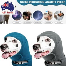 Adjustable Dog Ear Cover Breathable Dog Hat New Dog Calming Hoodie