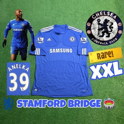 Adidas Chelsea FC Nicolas Anelka #39 2009/2010 Home Blue Jersey