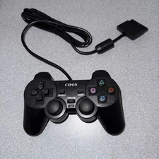 CIPON Wired Controller for Playstation 2 PS2 HY-1101 Untested