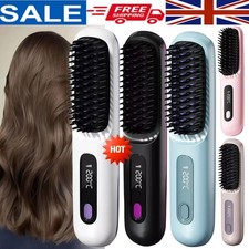Numoya Go Brush Pro 2026 New - Portable Straightener for Short Hair Fast Smooth
