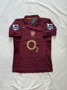 Arsenal O2 Jersey Henry | eBay