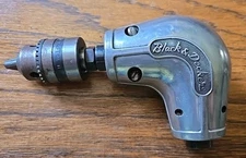 Vintage Black & Decker Right Angle Drive Attachment w/Jacobs Multi-Craft Chuck