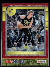 2024-25 Panini NBA Hoops Premium Red #121 Lauri Markkanen /49