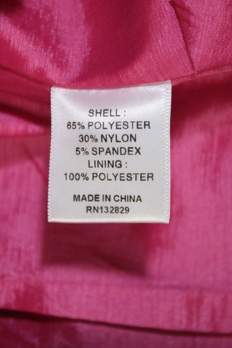 Lovers + Friends Womens Knotted Taffeta V Neck Puff Sleeve Top Blouse Pink Small - Picture 5 of 6