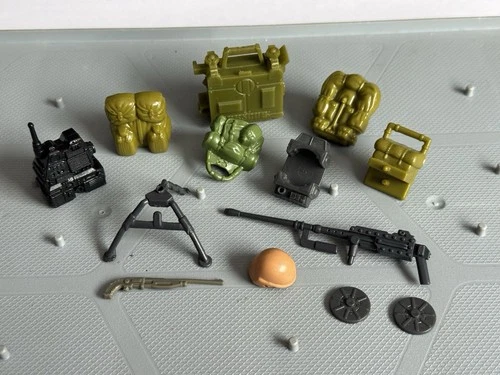 1988 Vintage Hasbro Gijoe Tiger Force Action Figure Weapons & Accessories Lot