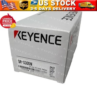 Keyence SR-X300W Barcode Reader Scanner PLC SRX300W New  US Free TAX