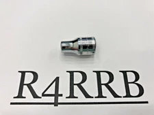 Snap-on Tools USA NOS 1/4" Drive 5mm METRIC 6pt Shallow Chrome Socket TMM5
