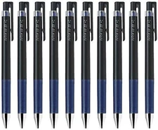 Pilot Juice Up 03 Retractable Gel Pens 0.3mm Blue Black Pack of 10
