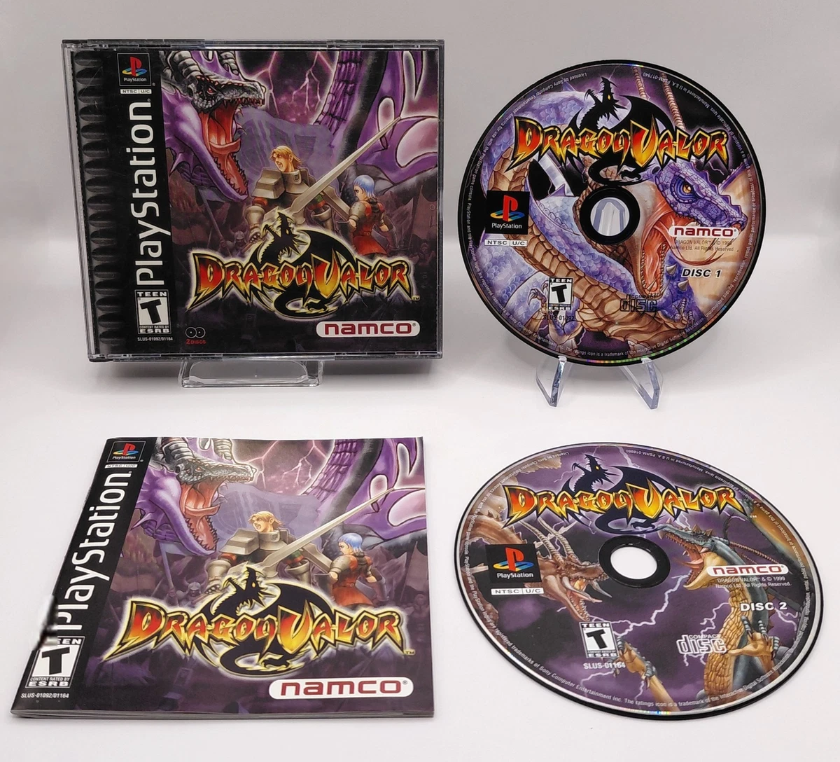 Dragon Valor PS1 PAL FR - Ultra Rare - Neuf Scellé