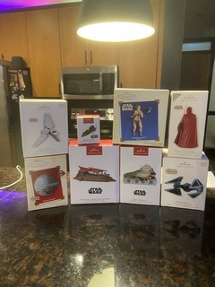 Hallmark Star Wars (Return Of The Jedi) Ornaments