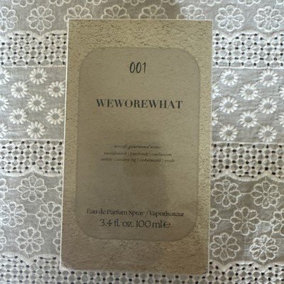 WeWoreWhat 001 Eau de Parfum Spray 3.4 oz New In Box Factory Sealed
