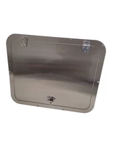 20 1/4" x  16 1/2" Stainless Steel Marine RV Boat Hatch Compartment Storage Door