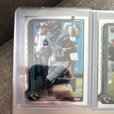 Topps 2025 NFL Chrome 12 Card Lot RC RB LeQuint Judkins Sampson marks giddens A