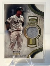 2021 Topps Tier One Buster Posey /344 Tier One Relics #T1R-BP Game Used Giants