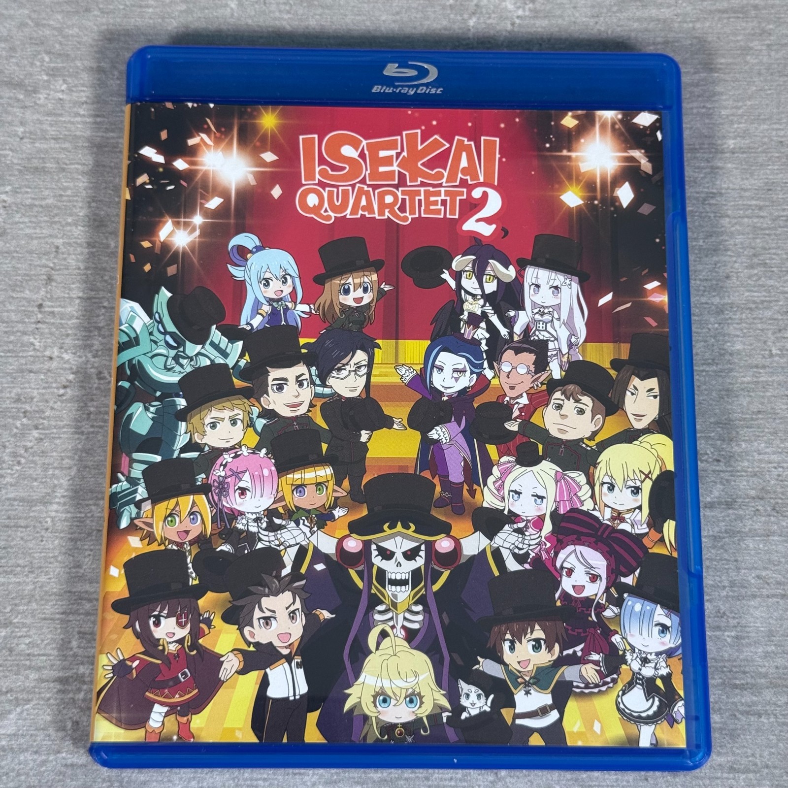 Isekai Quartet Season 2 Blu-ray - Anime Series 12 Episodes Region A/B