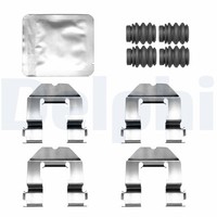Delphi ZubehöRsatz, Scheibenbremsbelag LX0810 FüR BMW Toyota