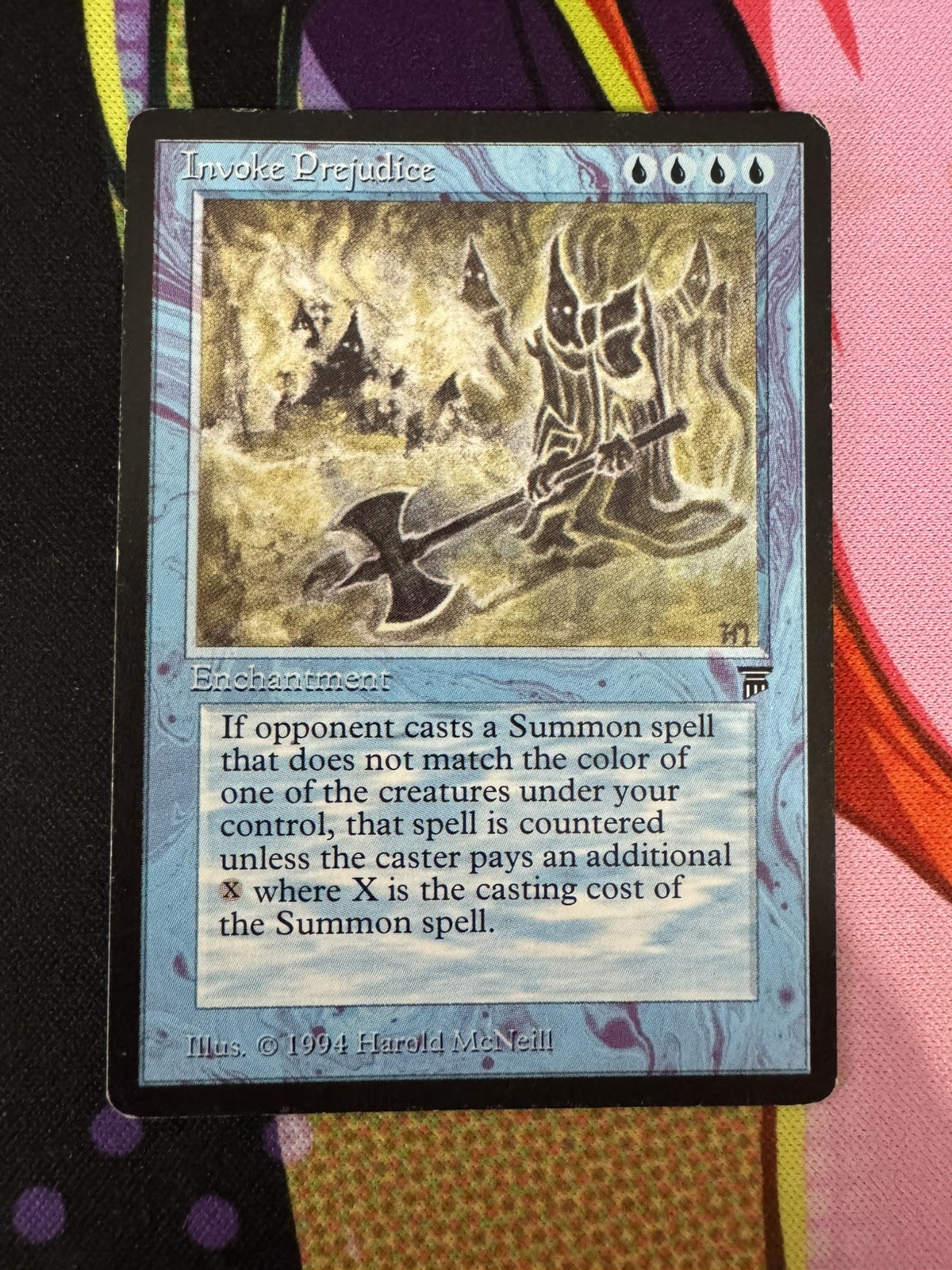 Invoke "Prejudice" | MTG: Legends - English | Rare - MP | In-Hand